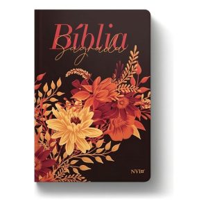 Bíblia Nvi Luxo Slim - Buquê De Flores