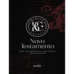 Bíblia Contexto - Novo Testamento - Neutra - Com Referências Cruzadas Por Extenso