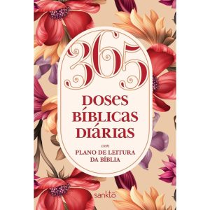 365 Doses Bíblicas Diárias - Floral Rosé - Com Plano de Leitura da Bíblia