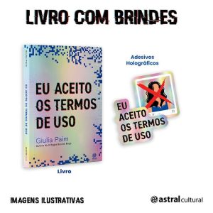 Eu Aceito os Termos de Uso - + Adesivos Holográficos