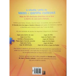 o Grande Livro De Jogos e Quebra-cabecas