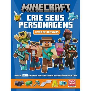 Minecraft - Crie Seus Personagens - Livro de Adesivos