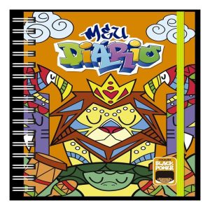 Meu Diário Black Power - Laranja