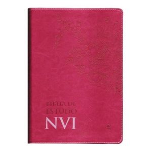 Bíblia De Estudo Nvi - Pink 2023 - Capa Luxo