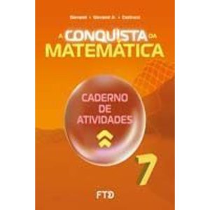 a Conquista Da Matemática - Caderno De Atividades - 7º Ano (Novo)