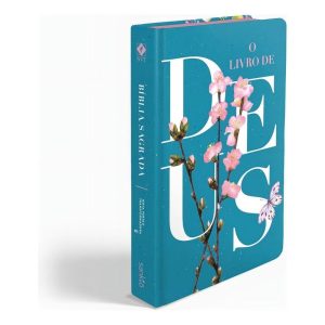 Bíblia Nvt 960 o Livro de Deus - Azul - Letra Normal - Nova Versão Transformadora