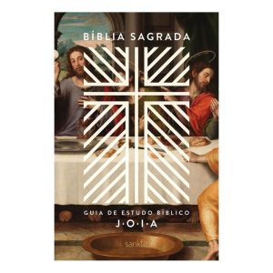 Bíblia NVT Com Guia de Estudo Bíblico J.O.I.A. - Capa Ceia