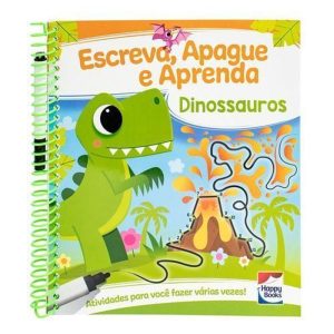 Escreva, Apague e Aprenda: Dinossauros