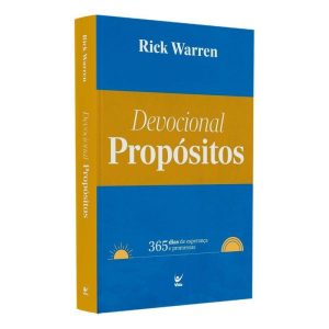 Devocional Propósitos - 365 Dias de Esperança e Promessas