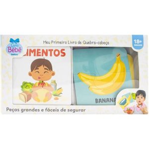 Meu Primeiro Livro de Quebra-Cabeça - Alimentos