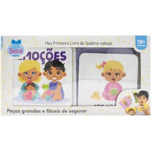 Meu Primeiro Livro de Quebra-Cabeça - Emoções