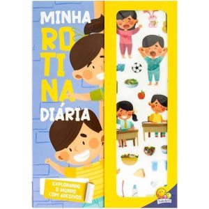 Explorando o Mundo Com Adesivos - Minha Rotina Diária