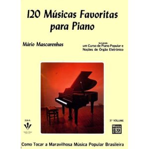 120 Músicas Favoritas Para Piano - 3º Volume