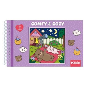 Comfy e Cozy - Livro de Colorir