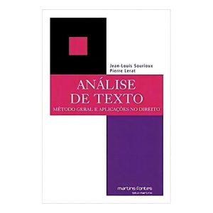 Análise de Texto - Método Geral e Aplicações no Direito