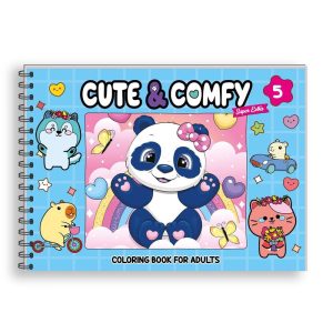 Cute & Comfy Super Extra - Edição 05 - Livro de Colorir Adulto